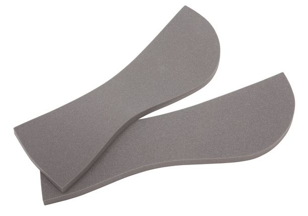 Inlays for saddle pads